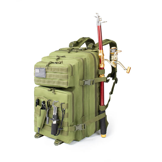 45L Waterproof Tactical Backpack For Men's Outdoor Travel