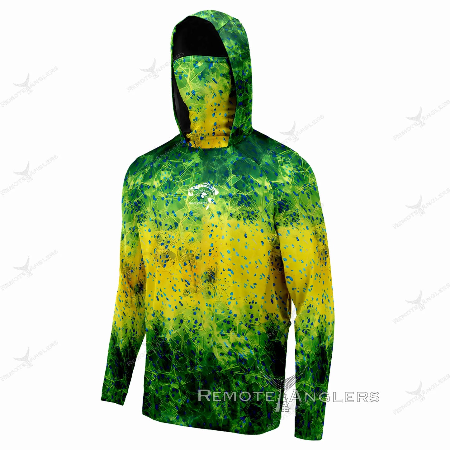 Men's Fishing Hoodie Long Sleeve Sun Protection Sailing Shirt