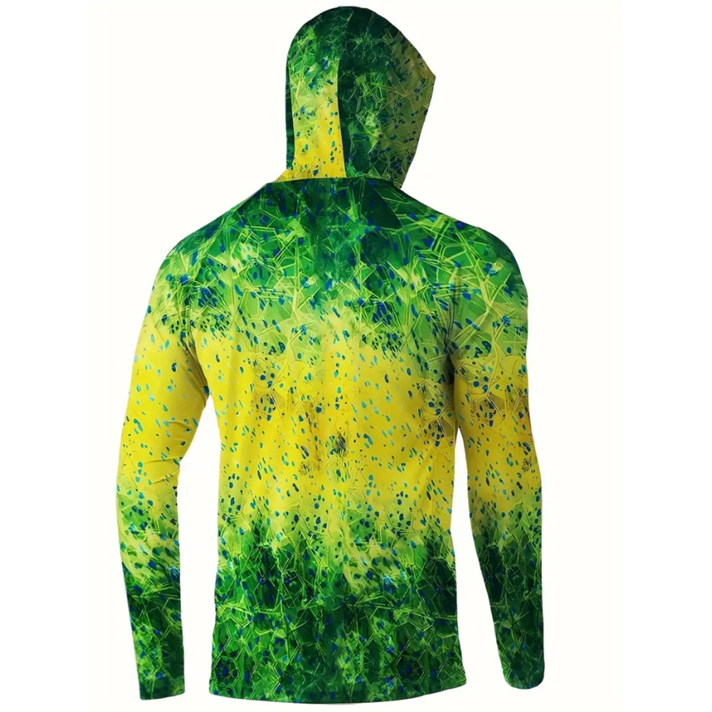 Men's Fishing Hoodie Long Sleeve Sun Protection Sailing Shirt